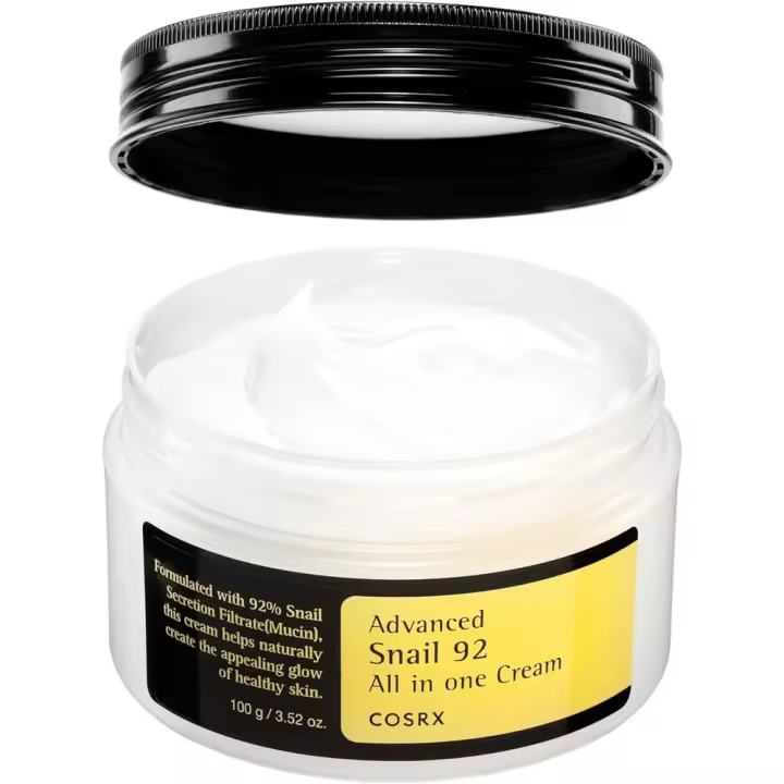 COSRX Snail Mucin 92% hidratante, 3,52 oz, hidratante ligero para una piel suave y radiante, cuidado de la piel, hidratante facial coreano - 1