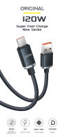 -Cable de carga rápida de 120W, Cable de datos tipo C de 6A, supercarga de doble motor, Compatible con Cable cargador de datos de 100W/66W/40W - details 2