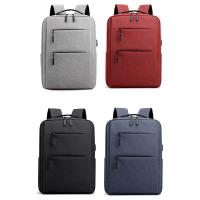 Mochila impermeable multifuncional para hombre, bolsa para ordenador portátil de negocios, con carga USB, de nailon, informal, 2 unidades - details 4