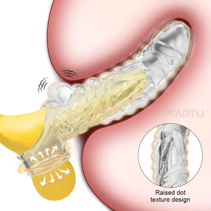 Silicona Extensor de Pistón Anillo de Retraso para Ejaculación Reutilizable - 1