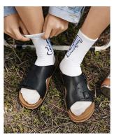 Nuevas sandalias deslizantes, zapatos planos con punta redonda, suela suave y gruesa, zapatillas en espiga, zapatillas con hebilla de cinturón para hombre - details 10