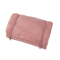 Bolsa de cosméticos plegable para mujer, neceser de gran capacidad con diseño de cremalleras, gran regalo para el Día de San Valentín - details 6