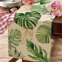 Cordillos de Mesa de Lino de Verano Tropicalismo en Tu Mesita Decoración de Fiesta al Aire Libre - details 1
