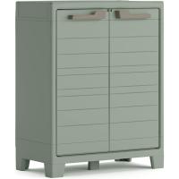 Caja de Almacenamiento de Resina Impermeable 2 Puertas, 4 Baldas Regulables en Altura - details 17
