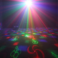 ESHINY 60 Patterns Battery DJ Disco Light Party R&G Laser Projector RGB LED Magic Ball Bar Dance Room Stage Effect Lamp USB F2N6 - details 9