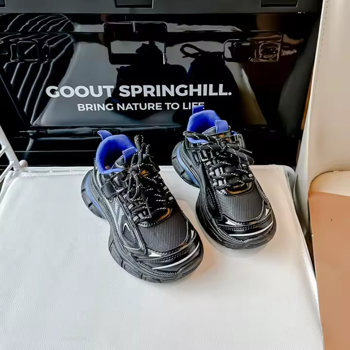 Zapatos deportivos informales multifuncionales para niños y niñas, antideslizantes, suela suave y gruesa, estilo coreano, novedad de otoño, a la moda - 1