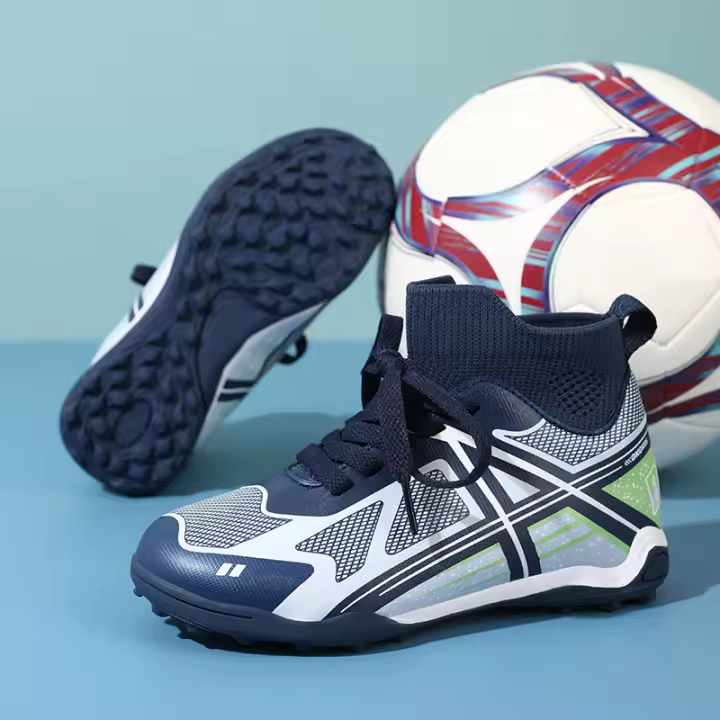 Zapatos para niños Nuevo botón giratorio Zapatos de fútbol para niños Niño - 1