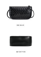 Nuevo bolso tejido de cuero de moda y ligero para mujer, bolso pequeño exquisito de alta gama, bolso de mensajero de hombro - details 17