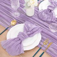 Set de 12 Pañuelos de Mantel de Queso de Gasa Pañuelos de Mesa de Cena para Hogar, Boda, Día de San Valentín, Evento Hecho en China - details 18