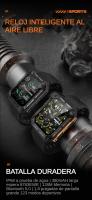 2024 Reloj Inteligente Militar para Hombre, Pantalla HD de 1,83