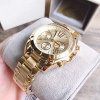 Reloj de acero inoxidable para hombre y mujer, cronógrafo de marca de lujo a la moda, movimiento de sincronización, Serie MK - details 0
