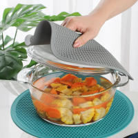 Posavasos grande de silicona, Mantel Individual resistente al calor, soporte antideslizante de panal, tapete de mesa, tapete redondo para tazas, accesorios de cocina - details 3