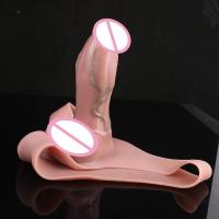Embalaje privado SEXY FAAK Calzoncillos de silicona con consolador realista hueco grande usable con funda Masturbador masculino Juguetes sexuales para hombres Retraso de la eyaculación - details 3