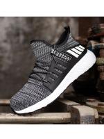 Zapatos de seguridad de mano de obra de verano anti-rotura y anti-piercing acero baotou volando tejido transpirable cómodo antideslizante zapatos de seguridad. - details 3
