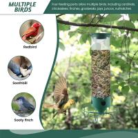 Droll Yankees alimentador de pájaros salvajes A prueba de ardilla, alimentador colgante de hierro forjado para Patio al aire libre, A - details 5