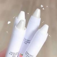Lápiz de sombra de ojos con purpurina, resistente al agua y al sudor, buena textura, duradero, resaltador mate estroboscópico, 1 ud. - details 4