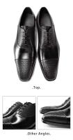 Waterdrop ofrece zapatos casuales planos de cuero genuino de alta calidad, zapatos con cordones suaves para hombres de nueva marca - details 1