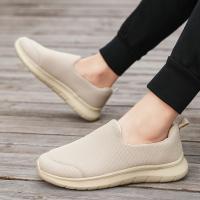 Zapatos de malla ligeros y transpirables para hombre, zapatillas informales antideslizantes para caminar al aire libre, zapatos de conducción, talla grande - details 27