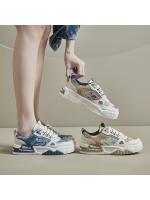 2025 primavera nuevo pequeño blanco zapatos mujer ins estudiantes corriendo deportes bordo zapatos de altura zapatos casuales. - details 1