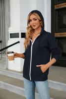 Sudadera con Capucha para Mujer Manga Larga, Bolsillo, Moda Primavera-Otoño, Tendencia 2025 - details 3