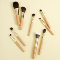 Juego de Pinceles de Maquillaje Mini de 9 Piezas Ideal para Principiantes Portátil para Viajes - details 1