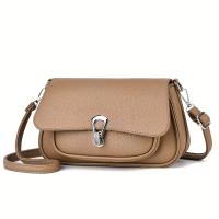 Nuevo bolso de mujer con patrón de lichi de color sólido de moda en 2025, bolso de mano de lujo de alta gama. - details 7