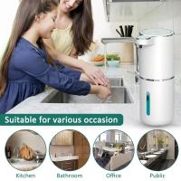 Dispensador automático de jabón de espuma, lavador de manos inteligente para baño con carga USB ABS, 380ML - details 0