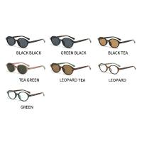 Gafas de sol ovaladas vintage para hombres y mujeres, elegantes remaches para gafas de sol con, elegantes, de lujo, UV400, gafas de sol para mujeres - details 1