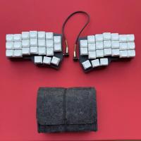 Teclado Corne V4 Spilt negro con cable, modo único, intercambio en caliente, teclado con bocina, RGB personalizado, VIAL, Kit de teclado ergonómico, accesorios para jugadores - details 28