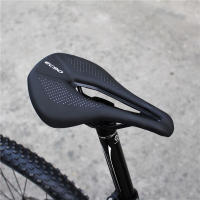 EC90 sillín de bicicleta de PU, asiento ultraligero y transpirable, cómodo, piezas de sillín de carreras - details 17