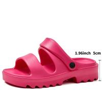 Sandalias de plataforma de moda 2025 para mujer - 2 usos estilo europeo y americano, zapatos de suela gruesa tipo pantuflas - details 5