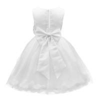 Elegante Vestido de Princesa de Tul con Flores Perfecto para Paredas, Bodas, Fiestas de Cumpleaños, Baile Formnal Tutu para Damas de Honor - details 9