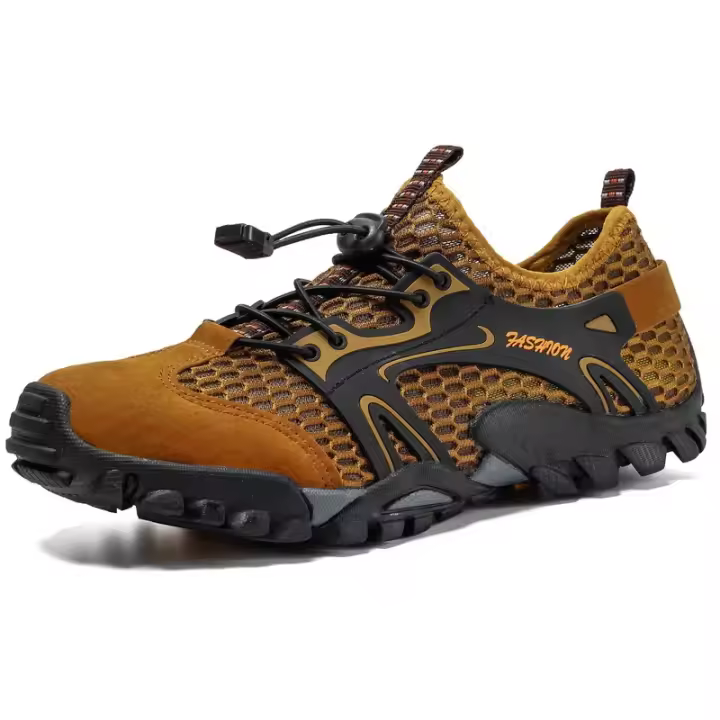 Zapatillas de Correr de Sendero Premium Impermeables Calzado de Montañismo y Agua Antideslizante para Hombres Secado Rápido, Diseño Distintivo - 1