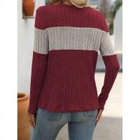 2025 Camiseta de Manga Larga para Mujer, Moda Otoño Invierno, Top de Cuello Redondo, Ropa Popular Coreana para Mujeres - details 12