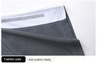 Traje deportivo informal de verano para hombre, pantalones y mangas cortas transpirables de secado rápido, holgados para correr - details 14