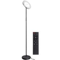Lámpara de Pie LED Regulable, Control Remoto Magnético y Control en el Poste, 30W 2400lm, 4 Temperaturas de Color, Función de Temporizador y Memoria,Negro - details 16