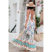 Europa, América, primavera y verano, nuevo vestido holgado de talla grande con estampado de liguero para mujer - details 3