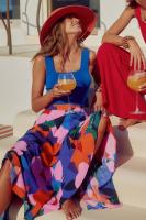 25 Primavera/Verano nueva falda de media longitud media estampada informal de moda para mujer - details 3