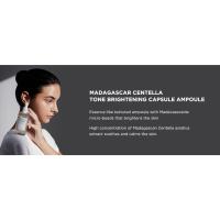 Madagascar Sparkle Shine Capsule SKIN1004 100ml Crema hidratante calmante para pieles sensibles Equipo portátil Fiess - details 0