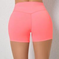 Pantalones cortos deportivos con realce para mujer, ropa deportiva de Yoga para gimnasio, color marrón, rojo, blanco y azul marino, 2024 - details 14