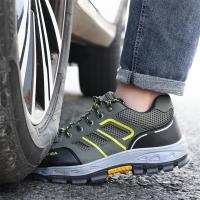 Zapatos de Trabajo de Verano 2025 para Hombres Botas de Acero Indestructibles y Transpirables - details 10