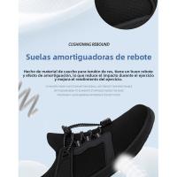 Zapatos Deportivos de Flyknit Pareja Fitness Transpirable Suela Suave Comodidad Casual - details 6