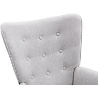 Silla de Tela Gris Claro Muebles y Organización Silla de Armario - details 3