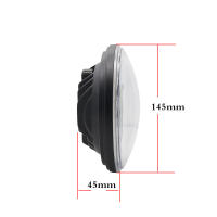 Faros LED para motocicleta y coche 5.75 pulgadas para Harley Sportster Iron 883 Dyna Triumph Street Speed Triple 5 3/4" H4 Faro Principal - details 31