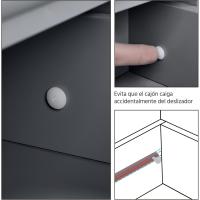 Armario de Baño de Suelo Mueble Auxiliar Comodo con 4 Cajones Estante Ajustable 81x30x83 cm Blanco - details 15