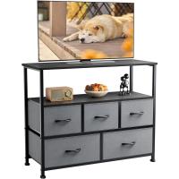 Mueble de Vestidor de Tela Estable con Marco de Acero Ideal para Dormitorio, Salón - details 9