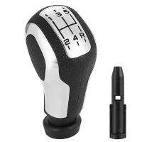 Pomo Palanca de Cambios con Adaptador para coche, dispositivo para Peugeot 106, 107, 205, 206, 207, 301, 306, 307, 308, 406, 407, 408, 508, 605, 806, 807, 2008, 3008, Citroen C2, C3, C4, C5, Picasso, Saxo, Xsara, Elysee, 5 Velocidades - details 1