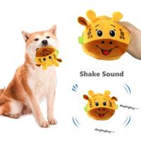Bola de Ratán Suave con Pelo de Perro Juguete Interactivo para Mascotas Forma de Animal - details 0