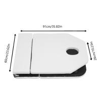 Cama de masaje con taburete, silla reclinable ajustable y plegable para salón de belleza, tatuaje, Spa, 3 secciones - details 3