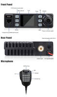 Radio Móvil Retevis RA25 Dual Banda GMRS 20W Transmisión de Alto Alcance 3-5km - details 5